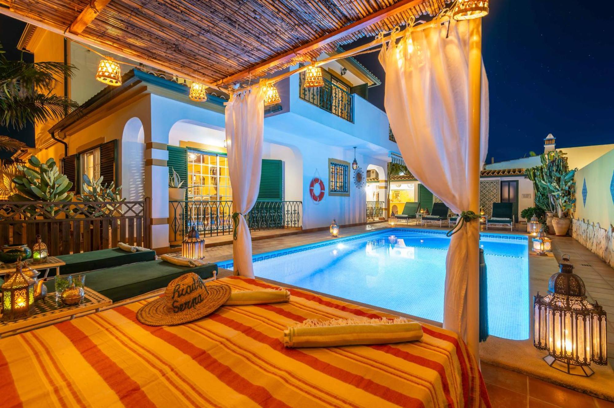 Riad Serpa Gale - Luxury, Private Pool, Ac, Wifi, 5 Min From The Beach Guia  Exteriör bild